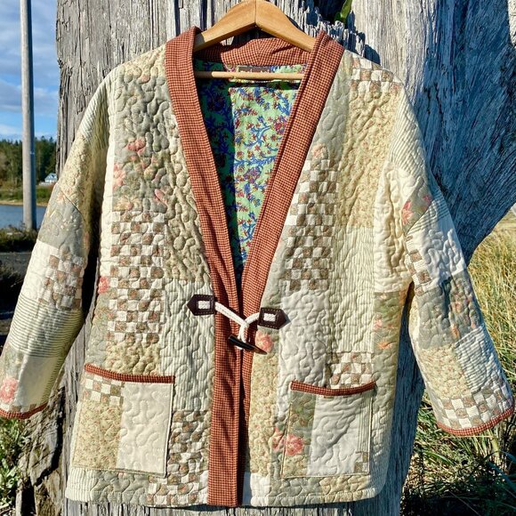 Handmade Quilted Jacket - Picture 1 of 4